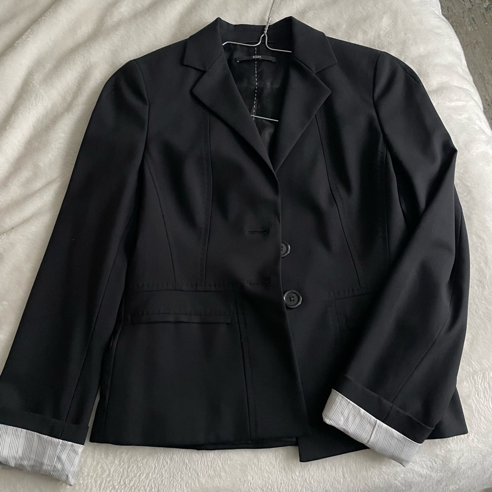 Hugo Boss fitted office blazer